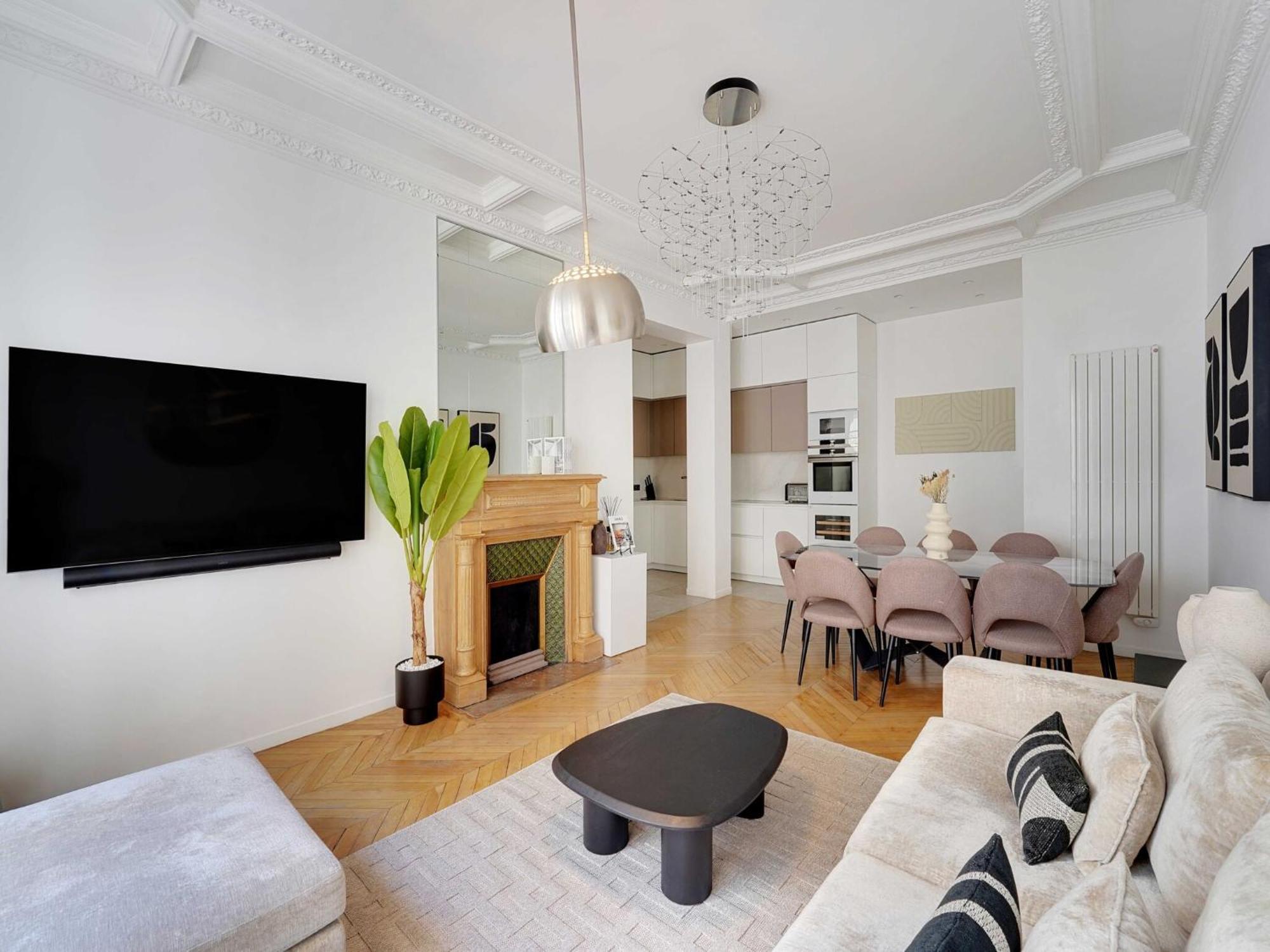 Beautiful - 2bd 4p - 16eme Avenue Foch Apartment